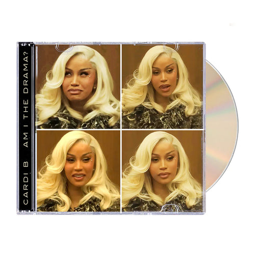 CARDI B - AM I THE DRAMA? Courtroom Edition 1 CD USA IMPORT - Black Vinyl Records Spain
