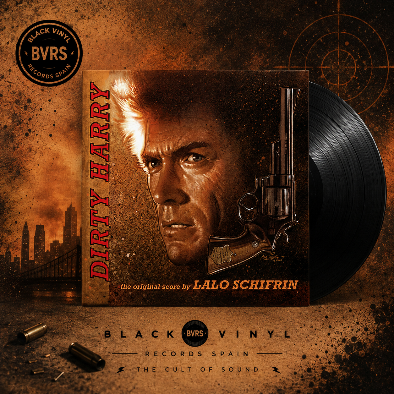 Lalo Schifrin – Dirty Harry (Original Motion Picture Score) [Black Vinyl] LP
