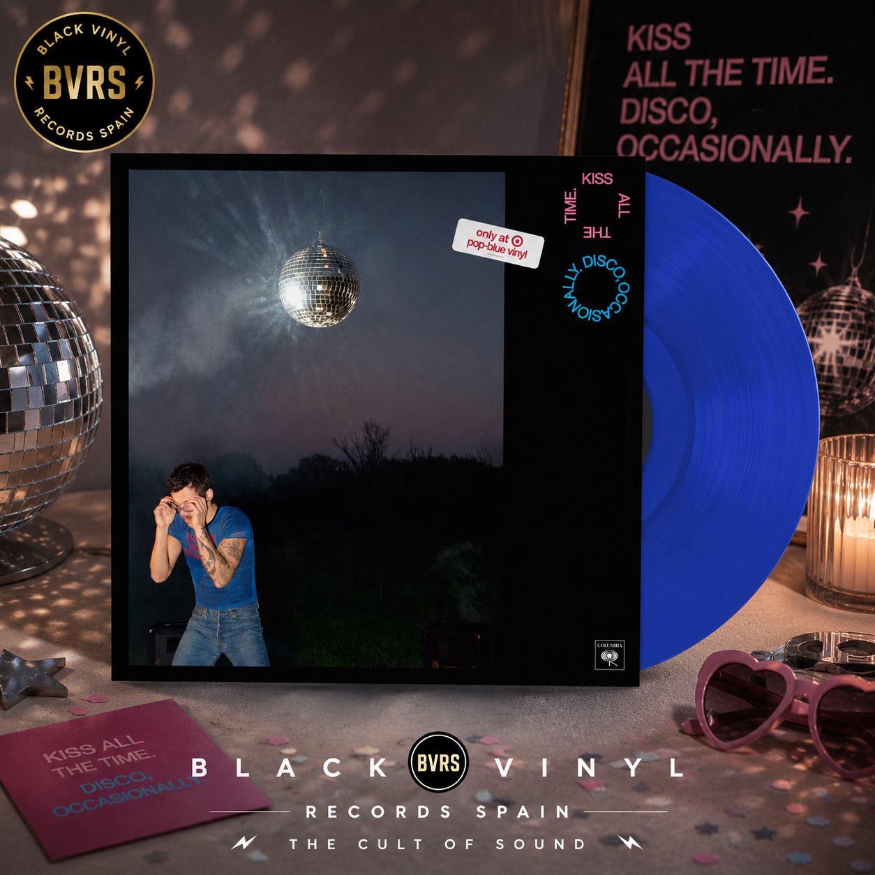 Harry Styles - Kiss All The Time. Disco, Occasionally. Target Exclusive Pop-Blue Vinyl USA