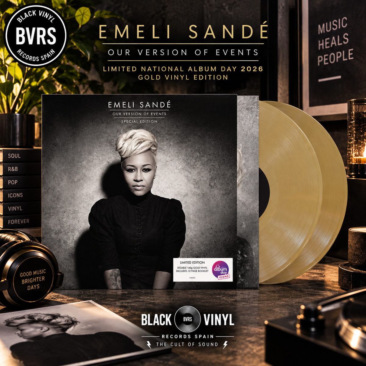 Emeli Sandé - Our Version of Events - Limited National Album Day 2026 Gold Vinyl Edition