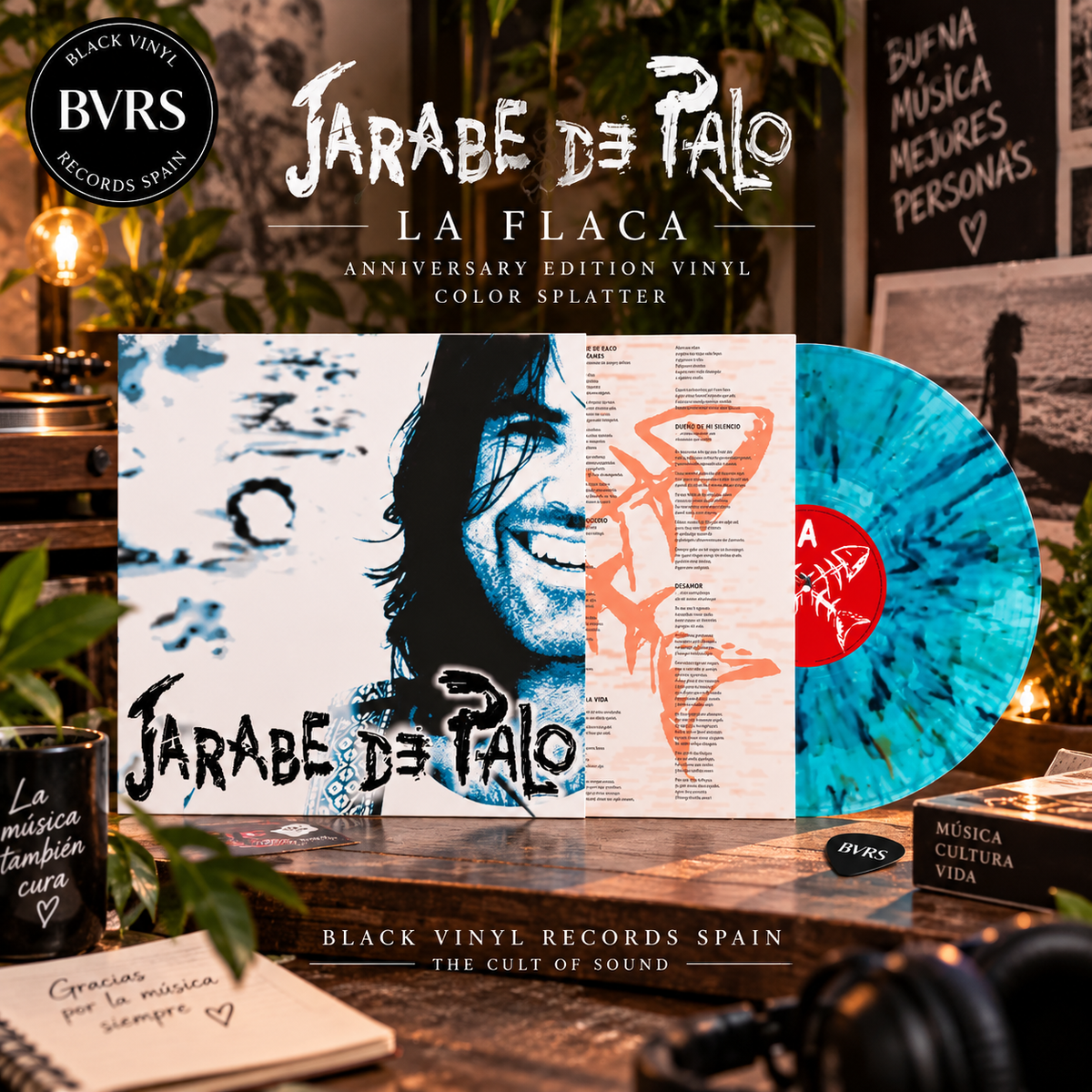 Jarabe de Palo - La Flaca - Anniversary Edition Vinyl COLOR SPLATTER