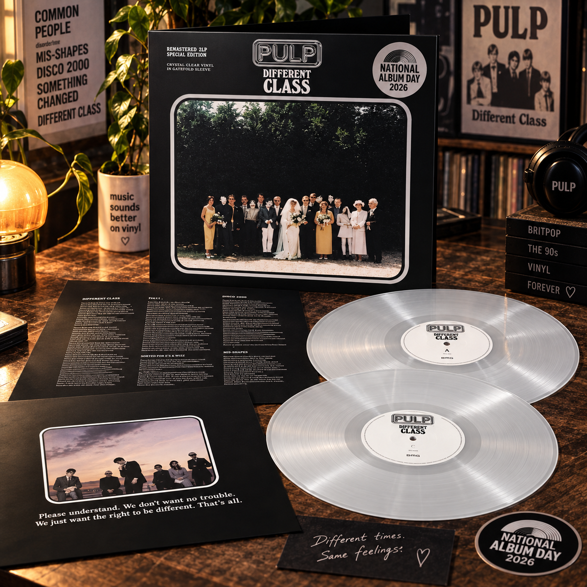 Pulp - Different Class - 2LP Vinyl Edition
