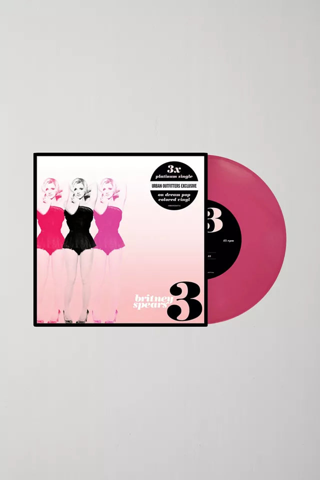 Britney Spears - 3 UO Exclusive 7-inch Single USA - Black Vinyl Records Spain