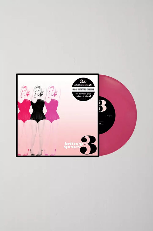 Britney Spears - 3 UO Exclusive 7-inch Single USA - Black Vinyl Records Spain