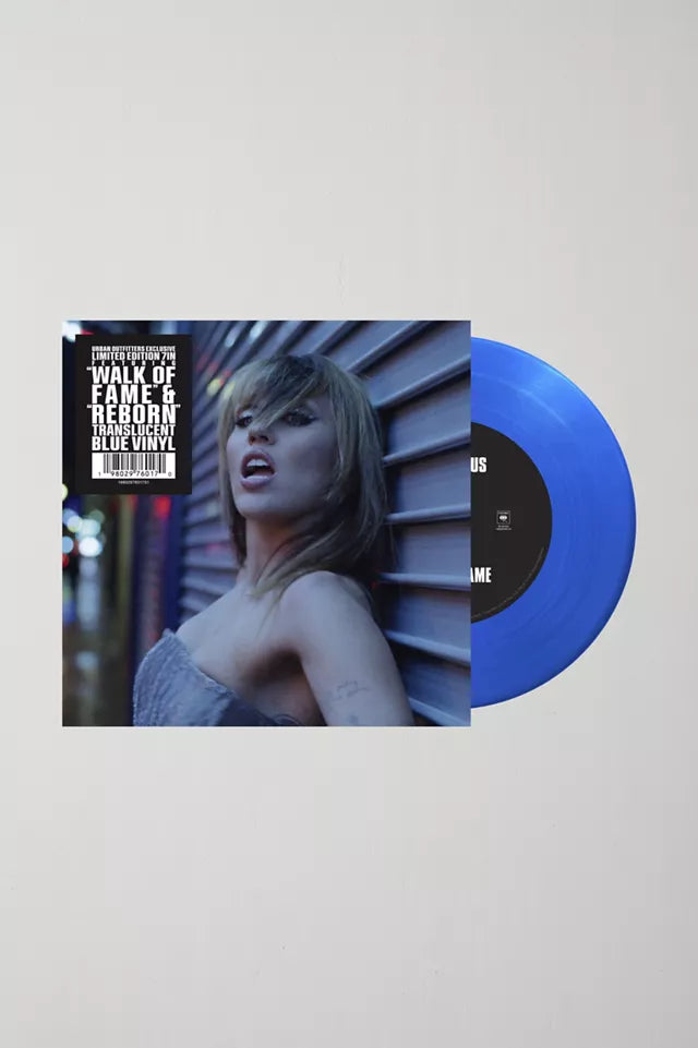 Miley Cyrus - Walk of Fame / Reborn UO Exclusive 7-inch Single USA