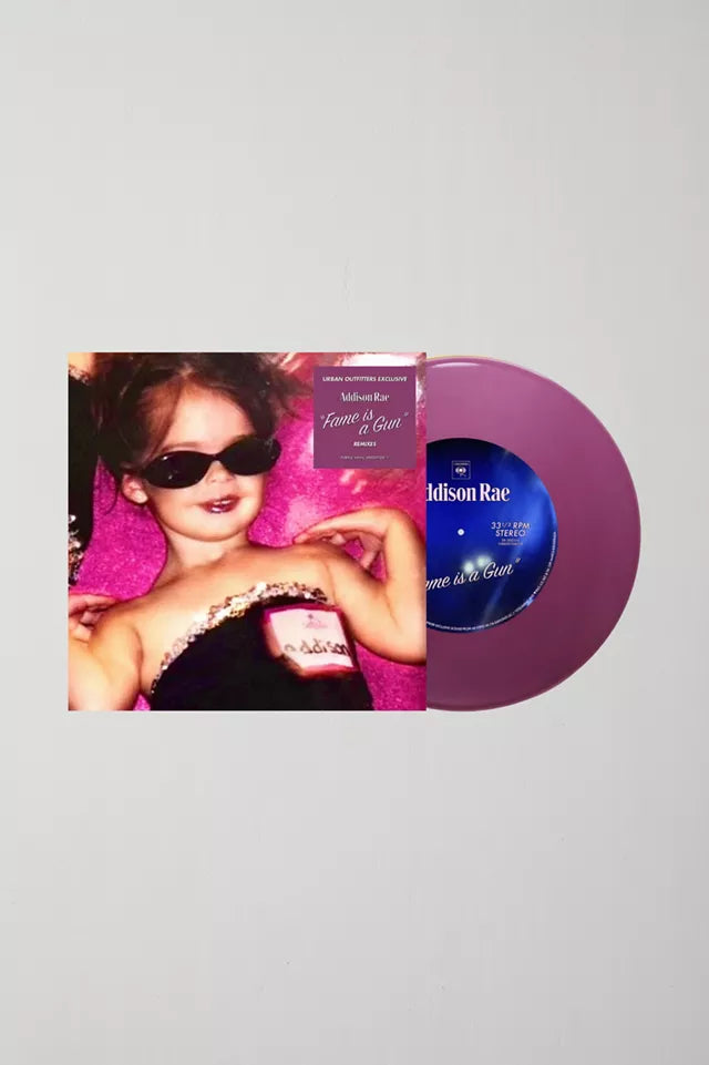 Addison Rae - Fame Is A Gun UO Exclusive 7-inch Single USA