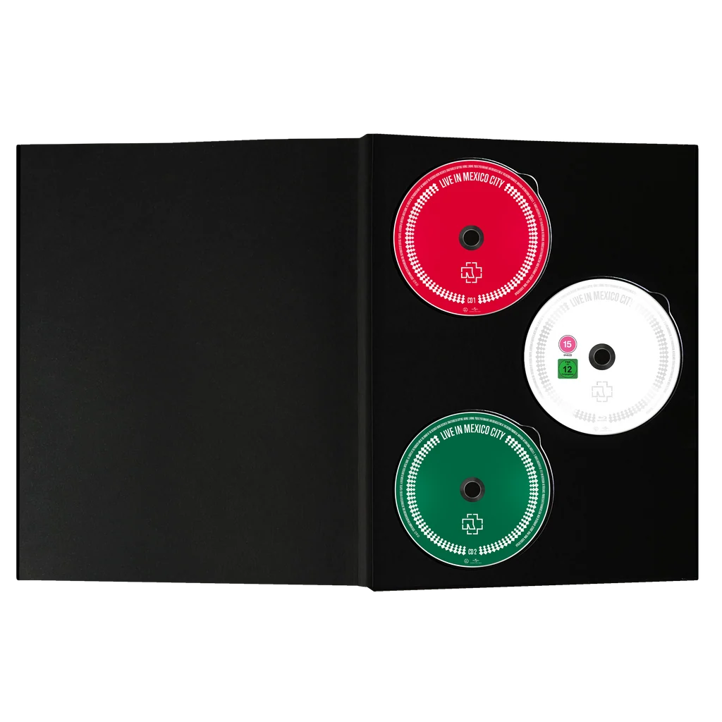 Rammstein - Live in Mexico - Limited Deluxe Edition 2CD + Blu-ray
