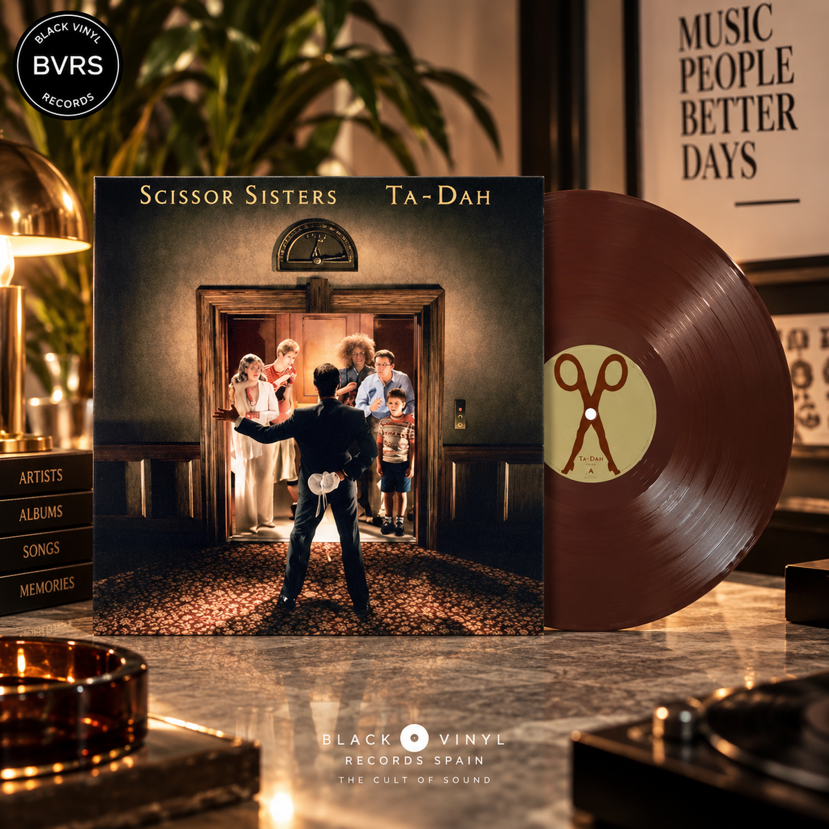 Scissor Sisters - Ta-dah - 20th Anniversary Chocolate Brown Vinyl Edition