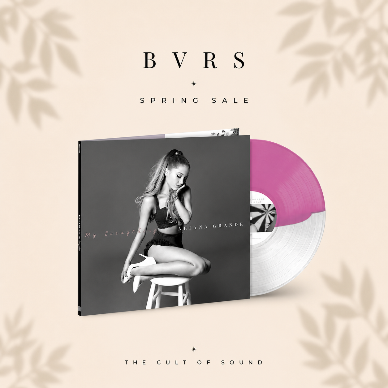 Ariana Grande – My Everything Clear / Lavender Split - Black Vinyl Records Spain