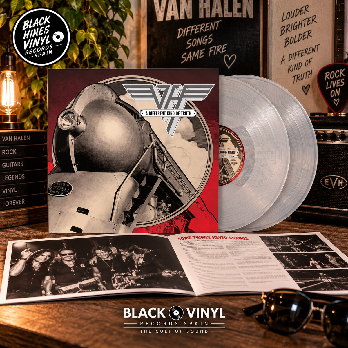 Van Halen - A Different Kind Of Truth (2LP Clear Vinyl)