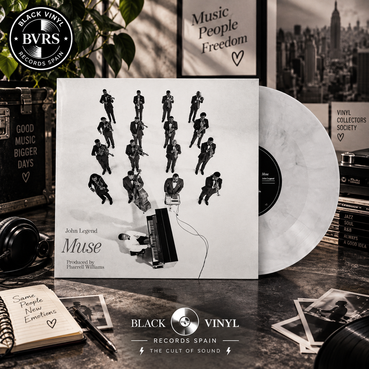 John Legend: Muse (Indie Exclusive) (Smokey Quartz Vinyl) (LP)
