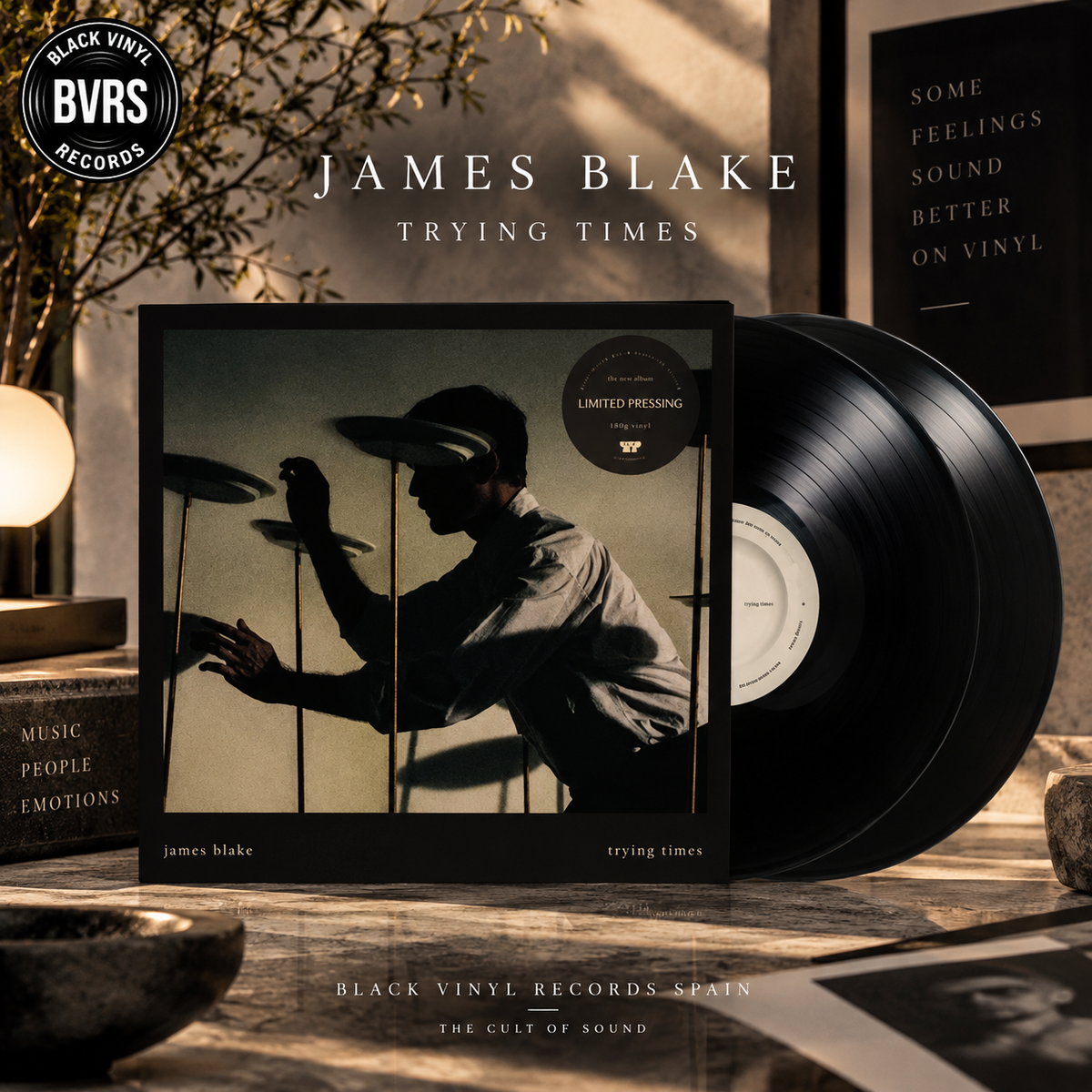 James Blake – Trying Times – Black Vinyl 2LP