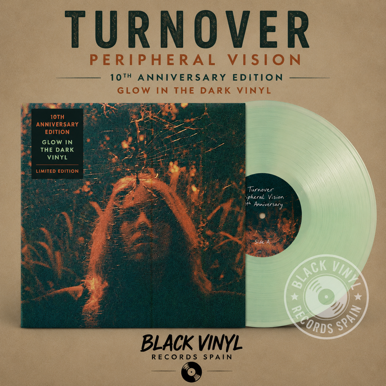 Turnover - Peripheral Vision 10th Anniversary Glow in the Dark (LP)