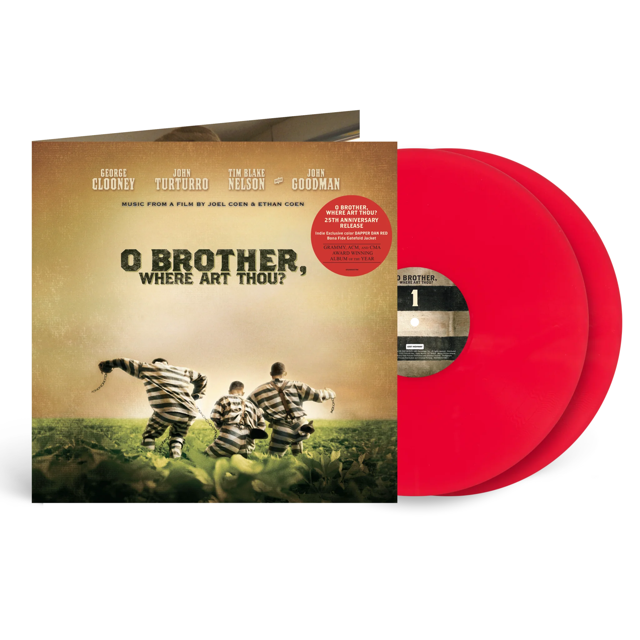 SOUNDTRACK / OST: O Brother Where Art Thou? (Limited Candy Cane Red Vinyl edition)