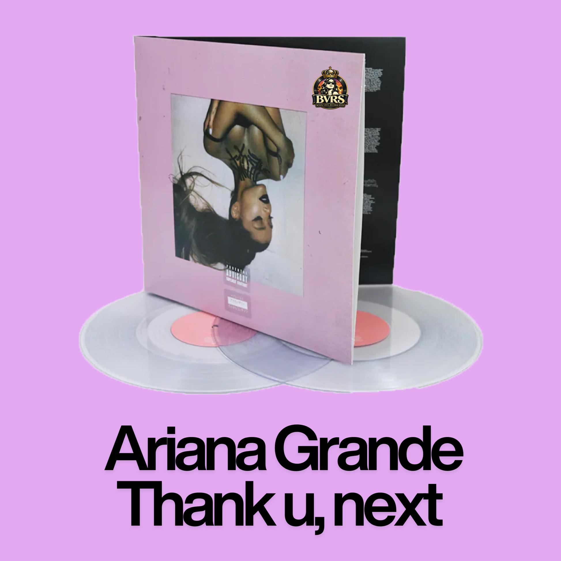 Ariana Grande - Thank U, Next Clear Vinyl edition import