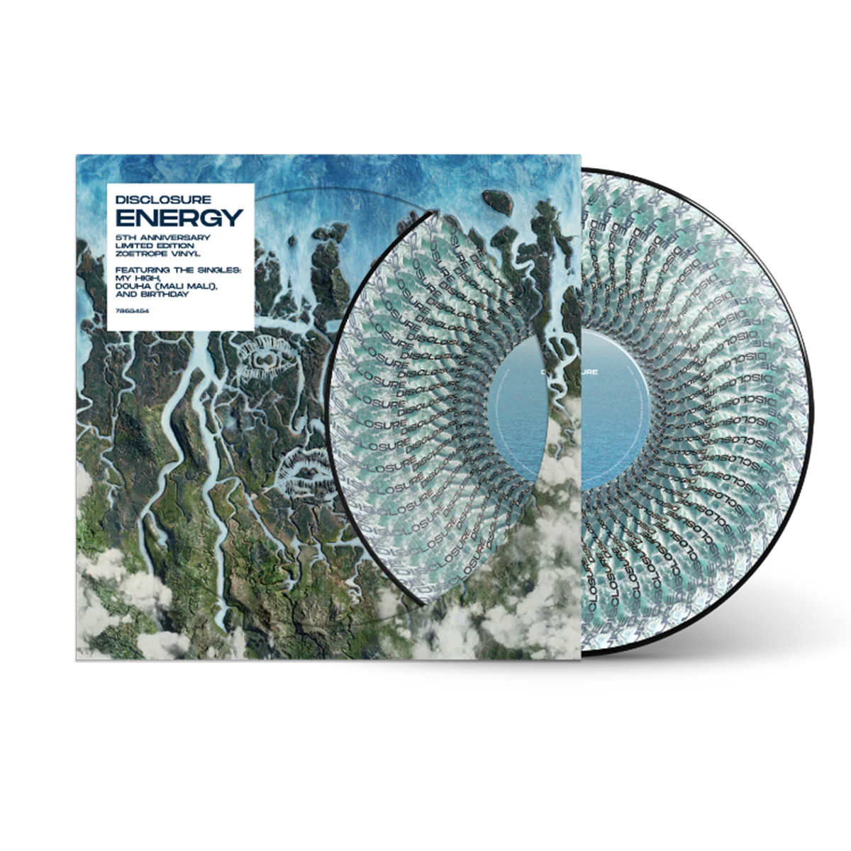 Disclosure ENERGY (5th Anniversary Edition) Zoetrope Vinyl LP