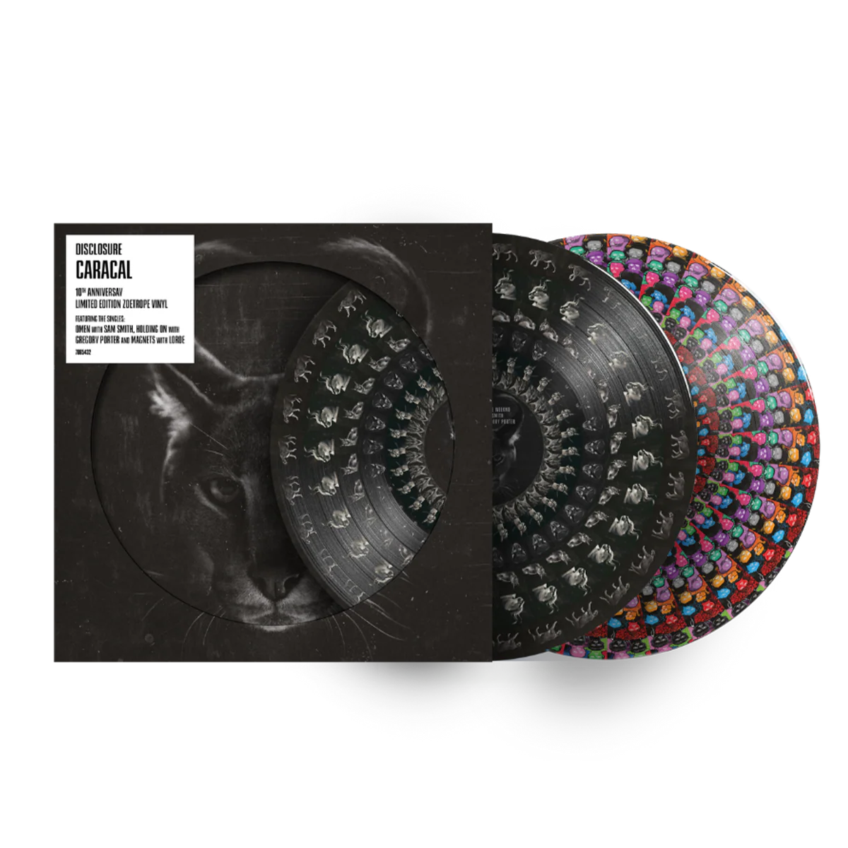 Disclosure Caracal (10th Anniversary Edition) Zoetrope Vinyl 2LP
