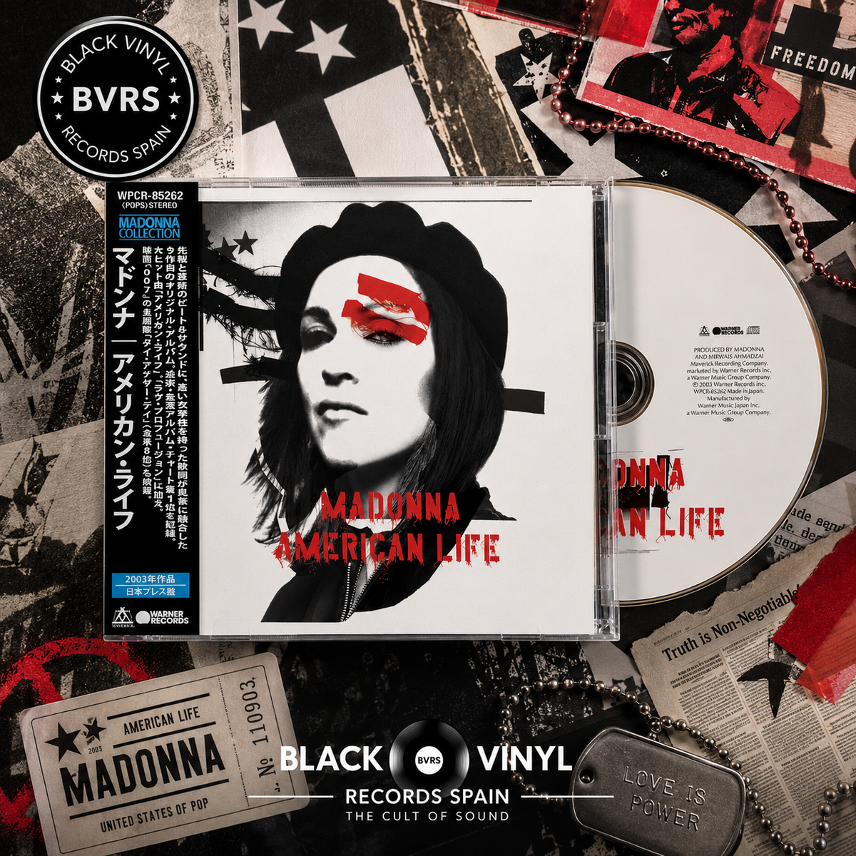 American Life - Madonna - Edición Japonesa CD