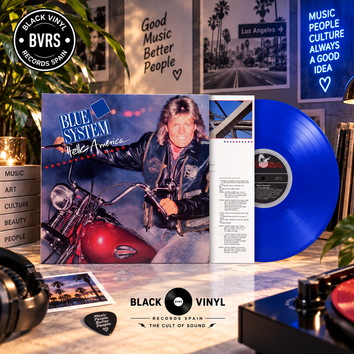 Blue System: Hello America (180g) (Limited Numbered Edition) (Blue Vinyl) (LP)