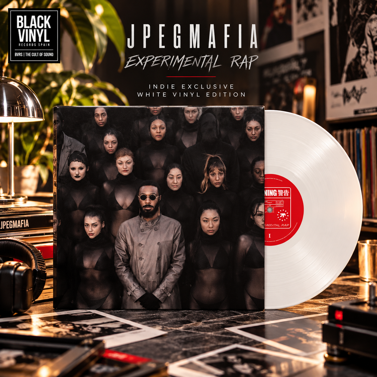 Jpegmafia – Experimental Rap (Indie Exclusive) (White Vinyl) LP
