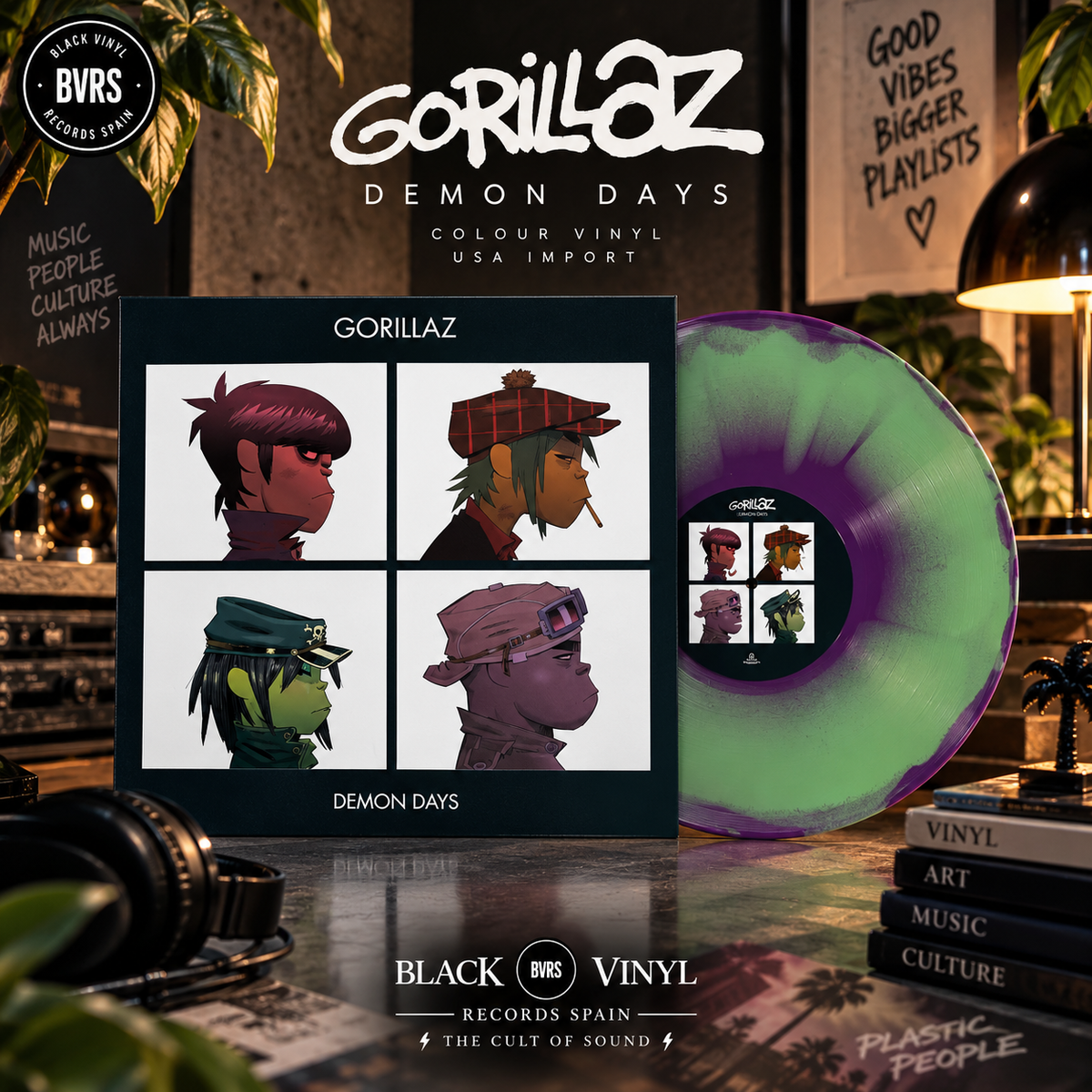 Gorillaz - Demon Days (Colour Vinyl 2LP) - USA IMPORT