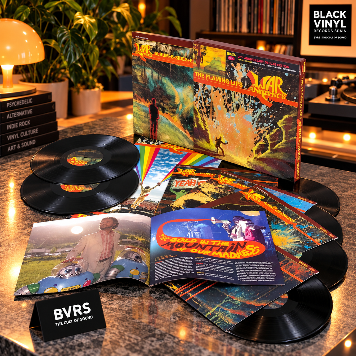 The Flaming Lips - At War With The Mystics - 20th Anniversary Deluxe 140g 6LP Box Set