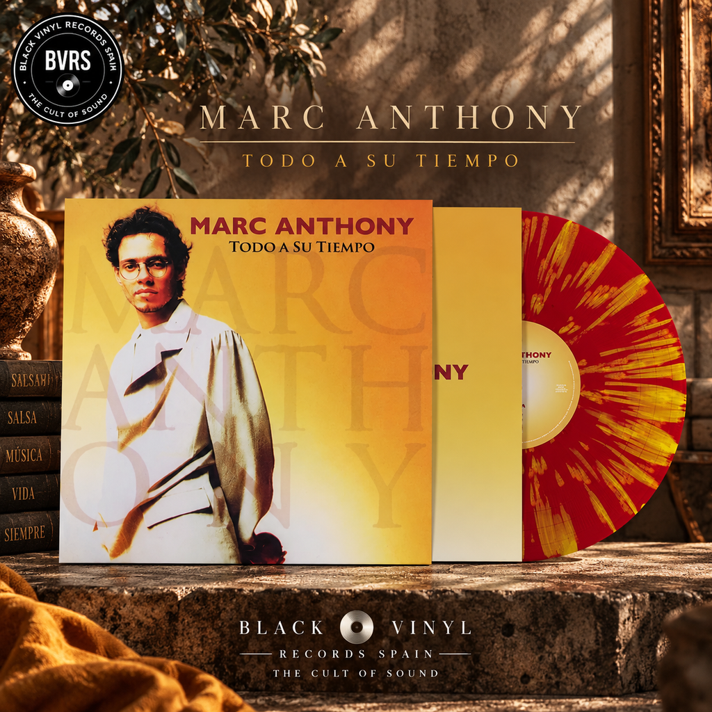 Marc Anthony - Todo A Su Tiempo (Red Sunburst Splatter Vinyl LP) - USA IMPORT