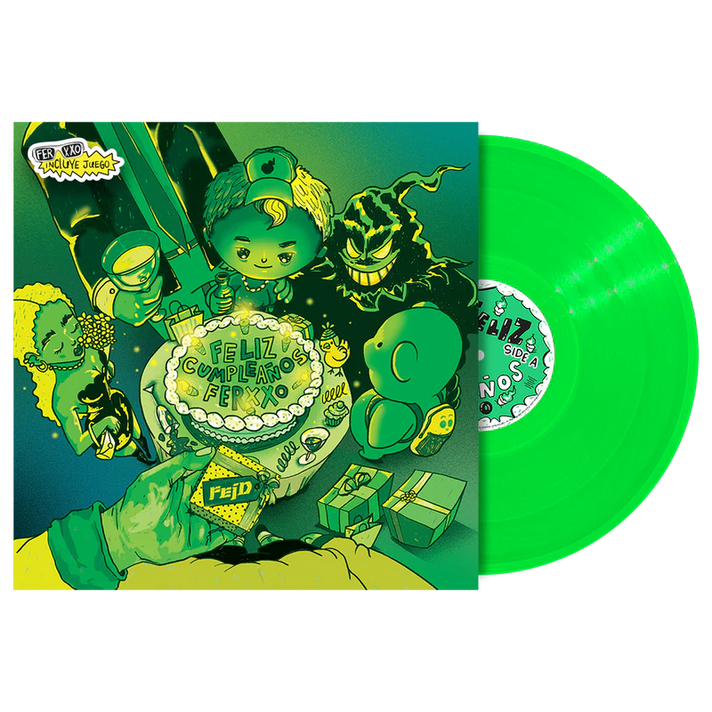 FEID - FELIZ CUMPLEAÑOS FERXXO TE PIRATEAMOS EL ALBUM 1LP Vinyl USA IMPORT