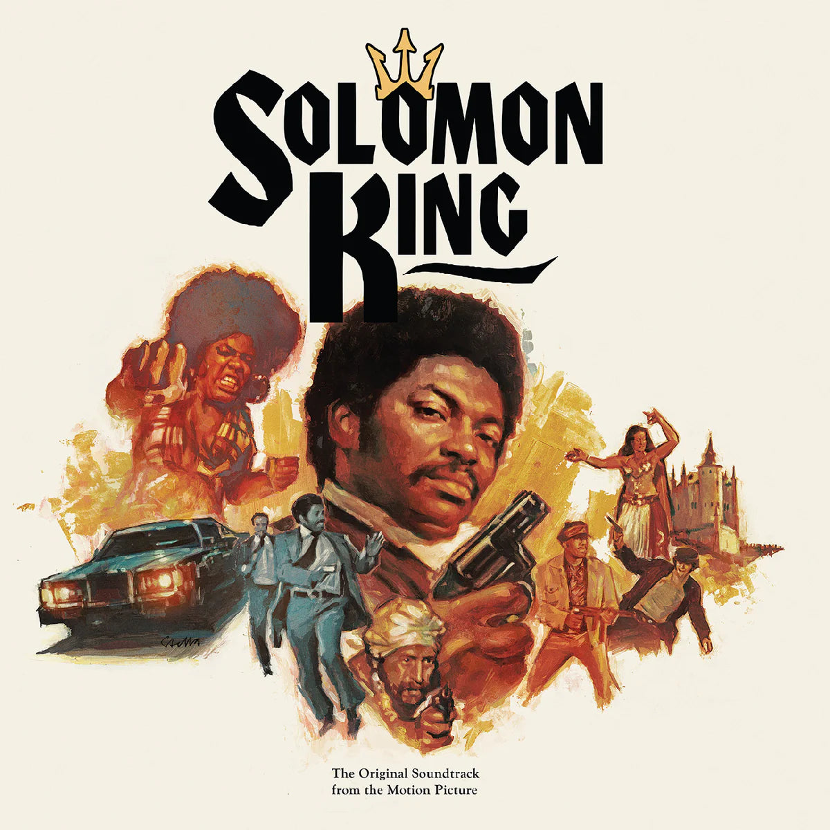 Solomon King--The Original Soundtrack From The Motion Picture (Expanded) (Tiger Swirl Vinyl) USA