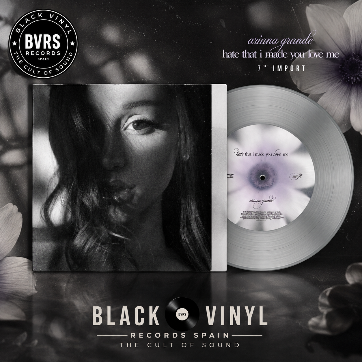 Ariana Grande – Hate That I Made You Love Me (Fluffy Tail Gray 7" Coloured Vinyl)