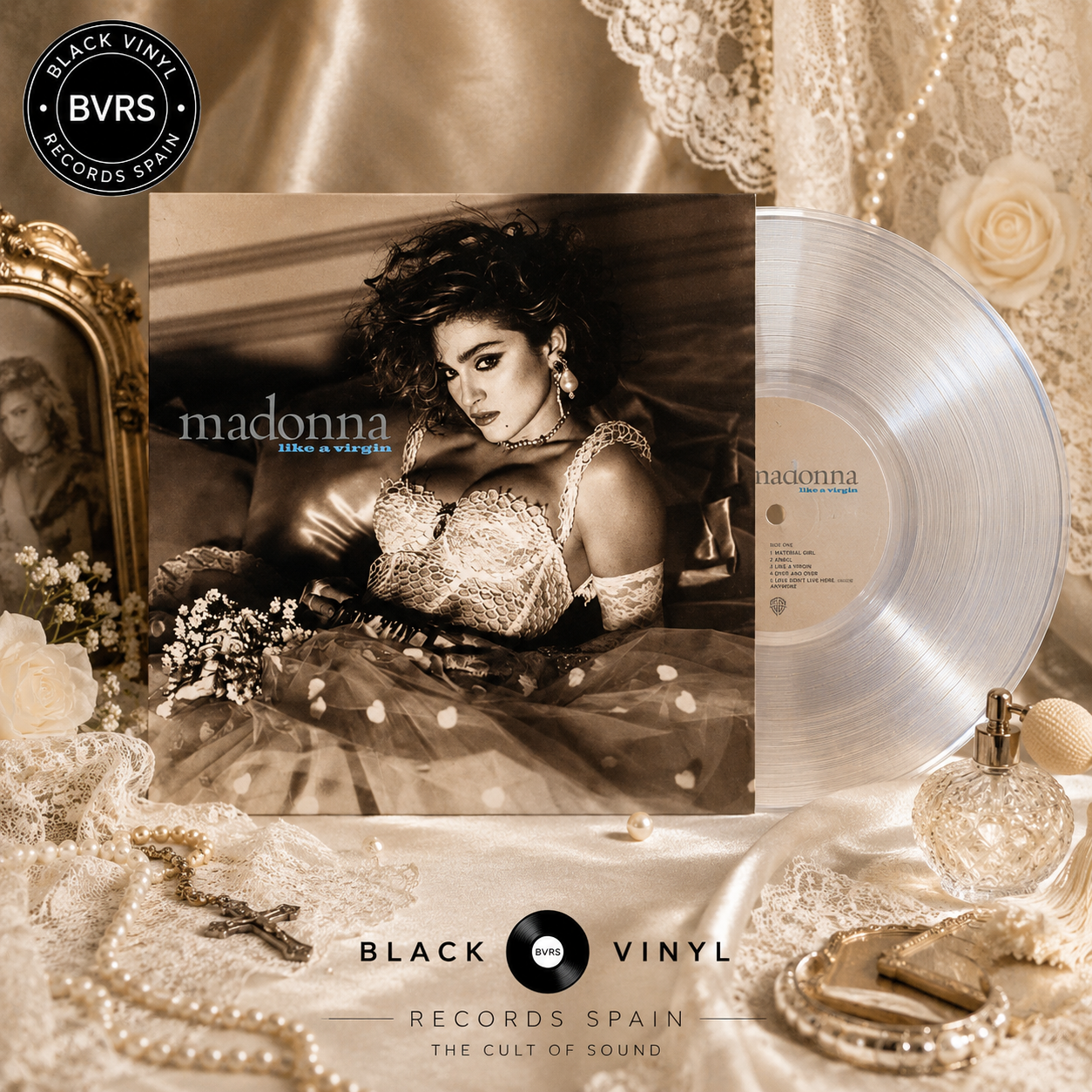 Madonna - Like A Virgin (Clear Vinyl Repress)