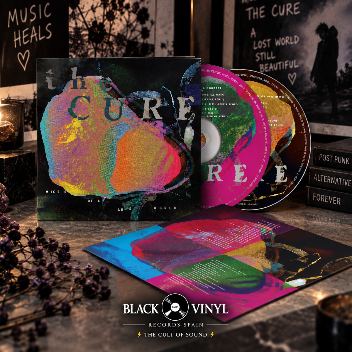 The Cure – Mixes Of A Lost World – 2CD · Digisleeve + Foldout Poster