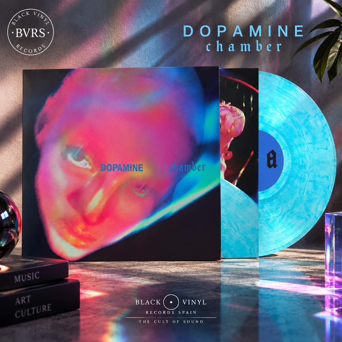 Fontaines D.C. - Dopamine Chamber - Indie Marble Blue Vinyl Edition