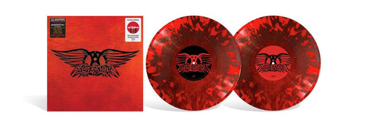 Aerosmith - Greatest Hits 2lps splatter rojo & negro import