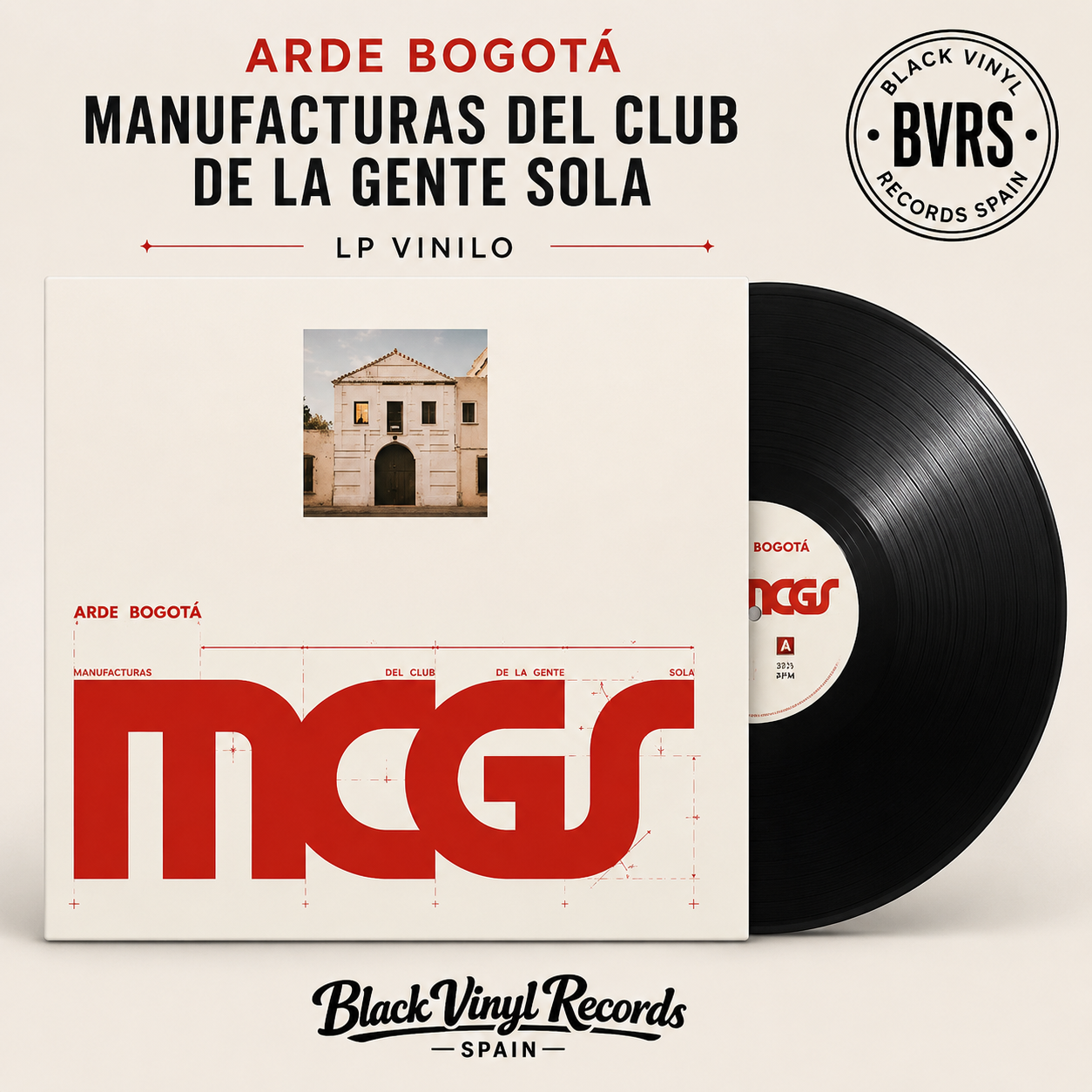 Arde Bogota - Manufacturas Del Club De La Gente Sola (LP)