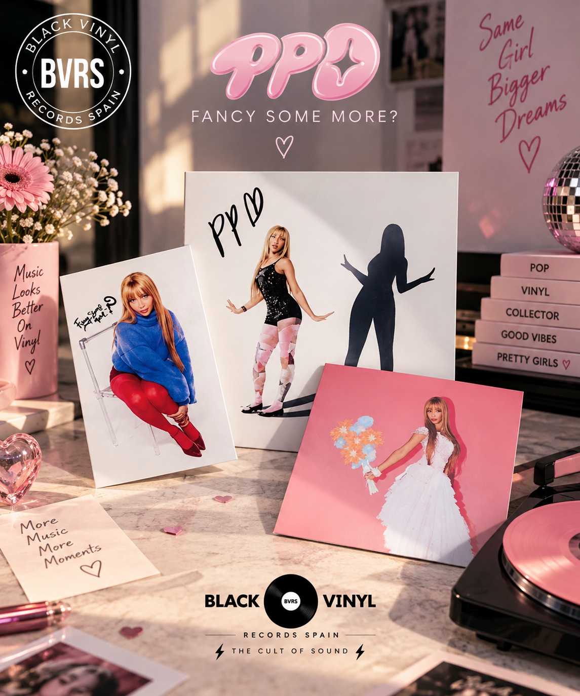 PINKPANTHERESS – FANCY SOME MORE? – 1CD & CASSETTE BUNDLE + signed card