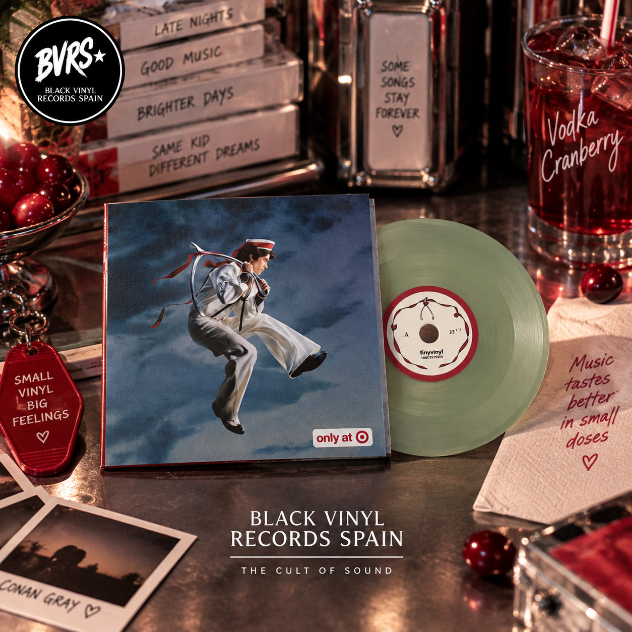 Conan Gray - Tiny Vinyl Edition: Vodka Cranberry / Eleven Eleven (Target Exclusive, 4")