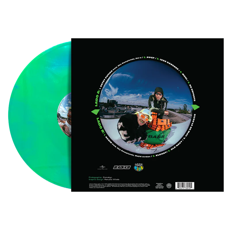 FEID - LOS 9 DE FERXXO Y SKY ROMPIENDO 1LP VINYL USA IMPORT