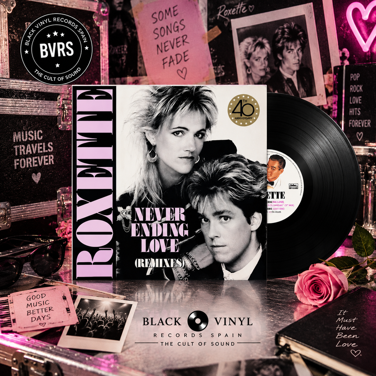 Neverending Love – Roxette (40th Anniversary Edition 12" Vinyl)