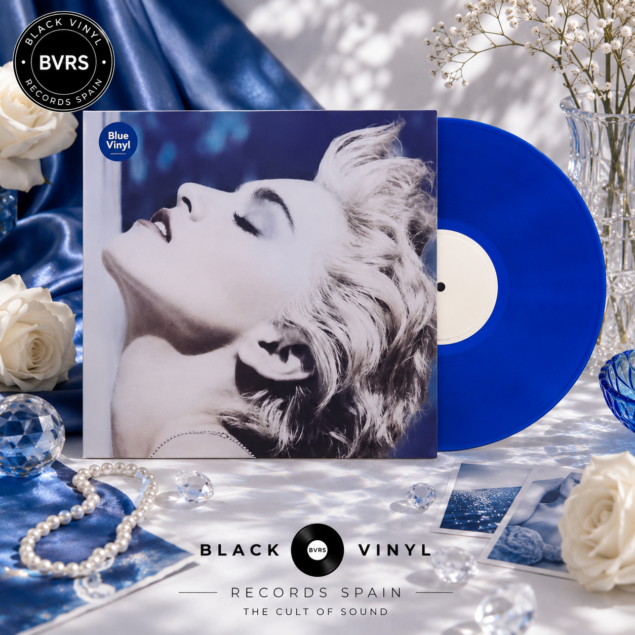 Madonna - True Blue (Blue Vinyl Repress)