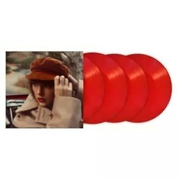 Taylor Swift - Red (Taylor's Version) 4lp USA import - Black Vinyl Records Spain