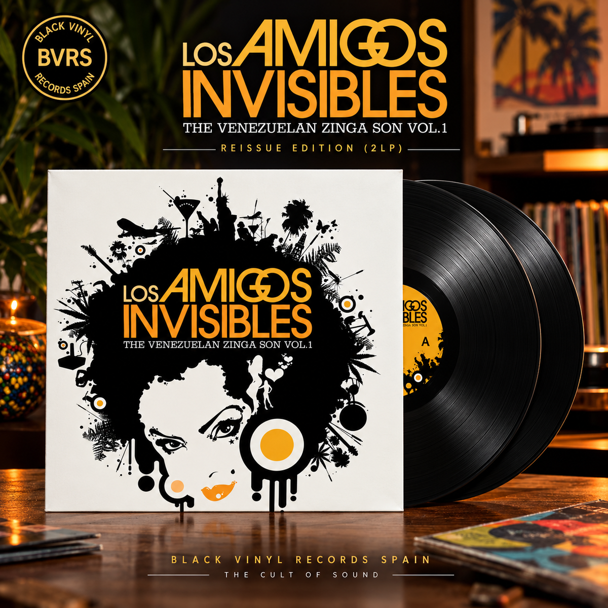 Los Amigos Invisibles - The Venezuelan Zinga Son 1 - Reissue Edition (2LP)