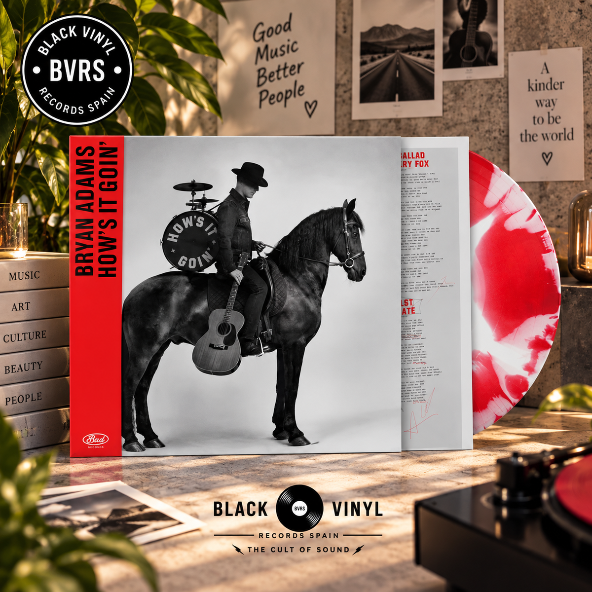 Bryan Adams: How's It Goin' (Red/White Sunburst Vinyl) (LP)