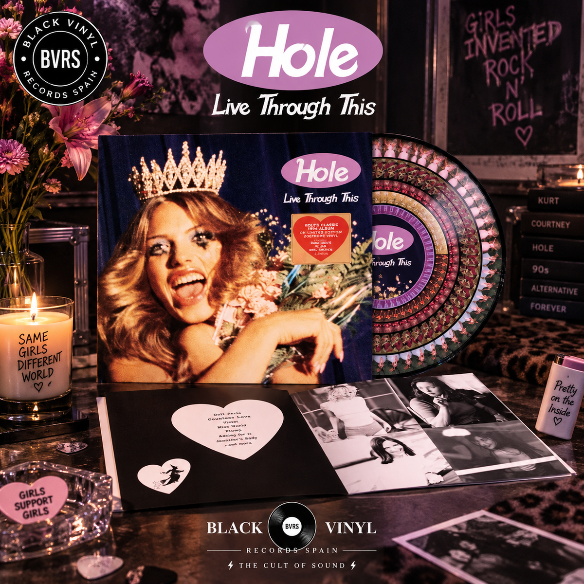 Hole - Live Through This (Limited Edition Zoetrope) LP