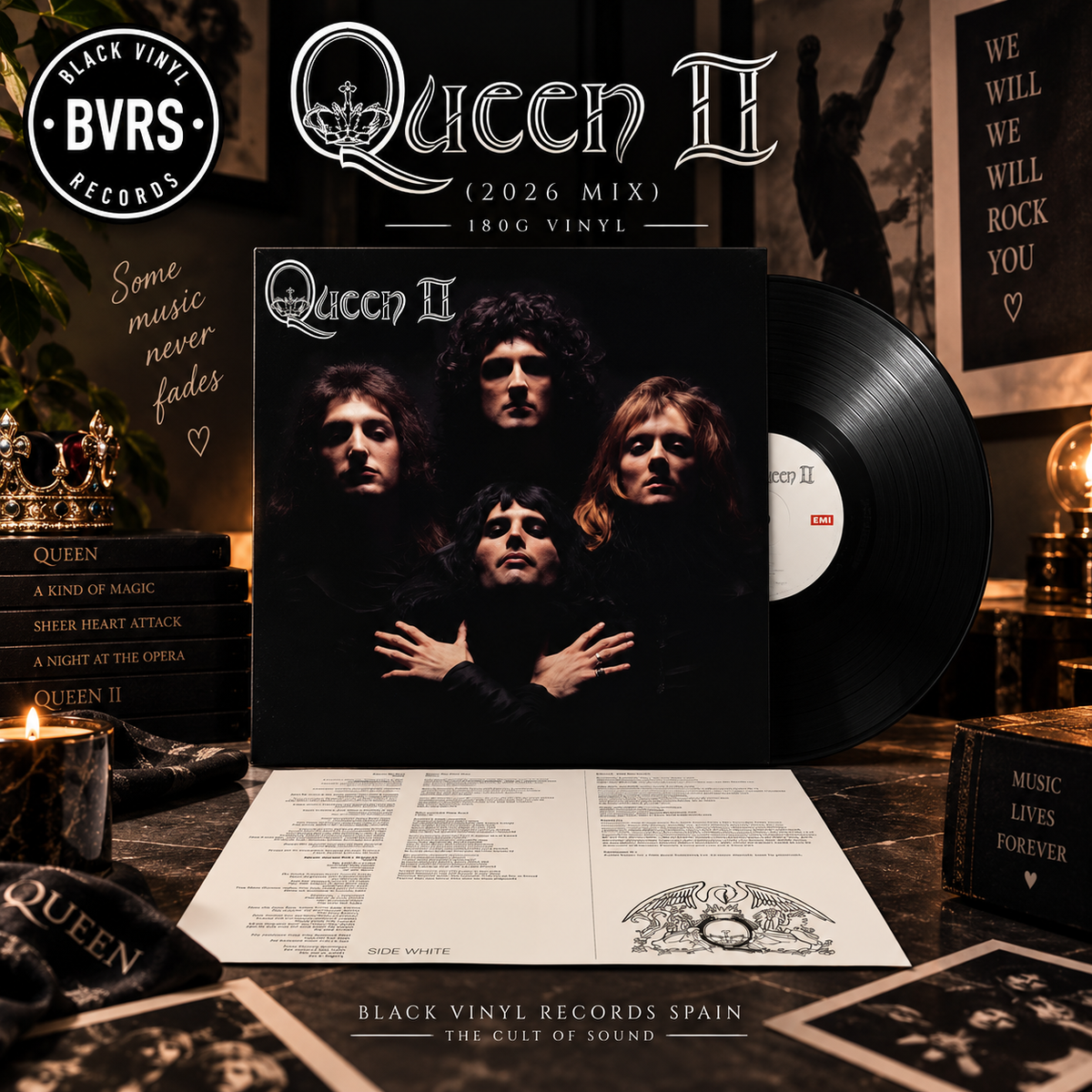 Queen – Queen II (2026 Mix) – 180g Vinyl LP