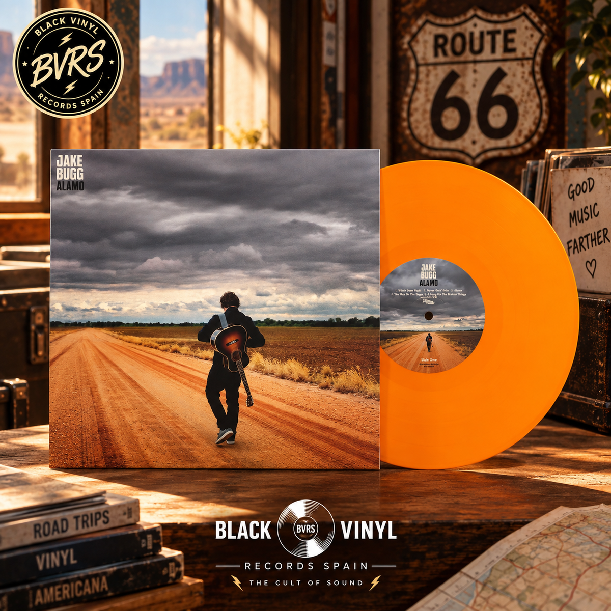 Jake Bugg: Alamo (Indie Exclusive Edition) (Orange Vinyl) (LP)