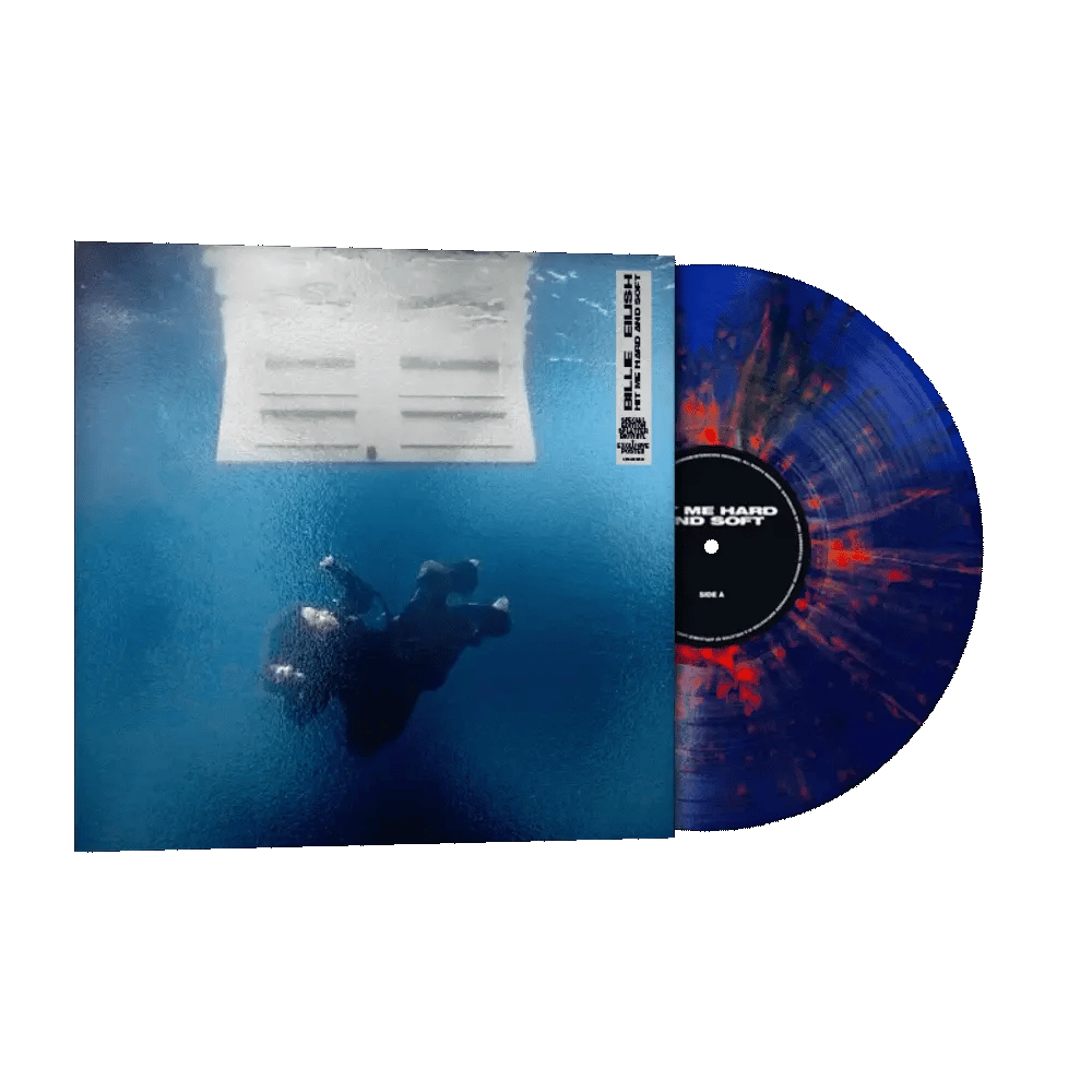 Billie Eilish - HIT ME HARD AND SOFT (Anniversary Edition) - Blue & Orange Splatter Bio-Vinyl Edition