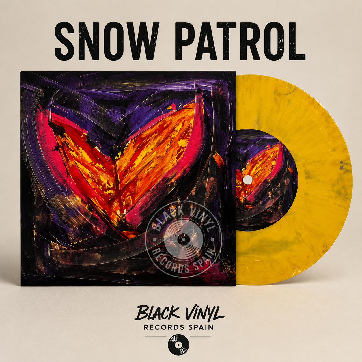 These Alarms – Snow Patrol & Kylie (7" Yellow Marble Vinyl, Exclusive)