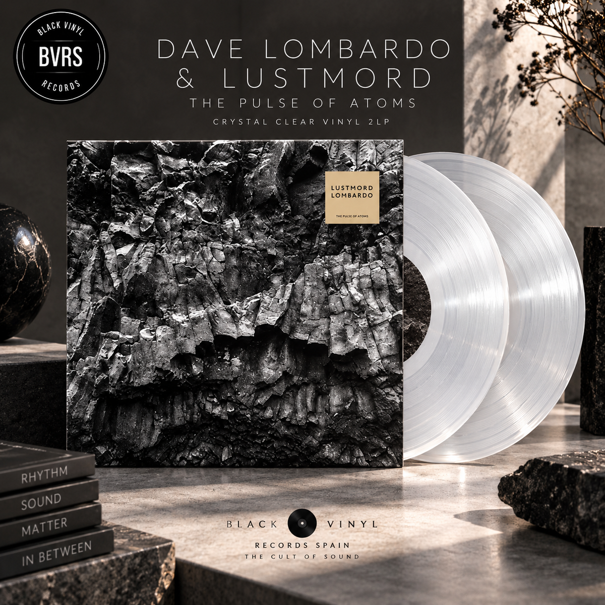 Dave Lombardo & Lustmord - The Pulse Of Atoms - Crystal Clear Vinyl 2LP
