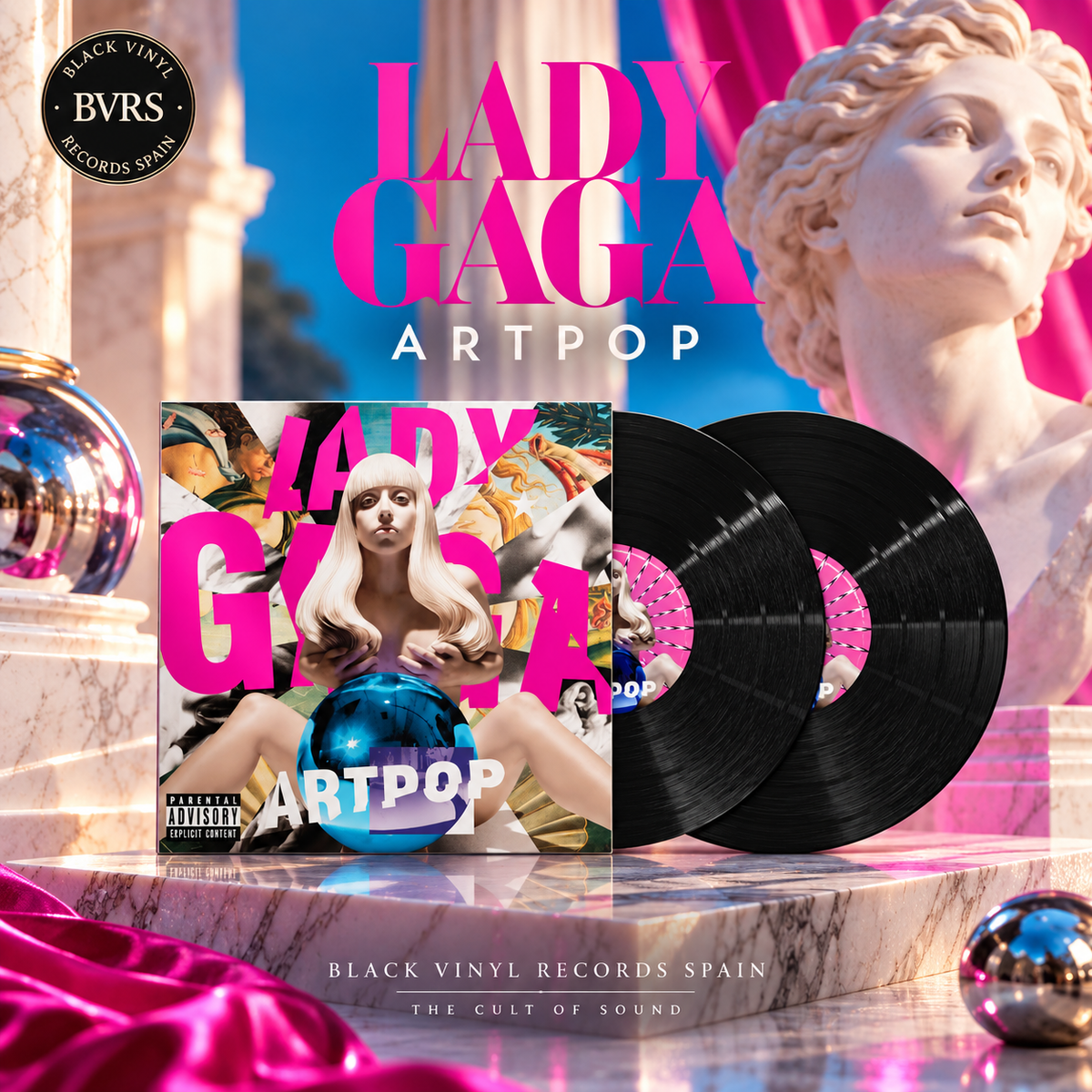 LADY GAGA – ARTPOP · 180g BLACK VINYL 2LP
